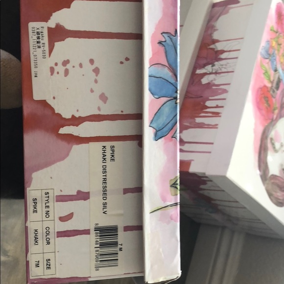 Jeffrey Campbell Distressed Army sz 7 - Picture 6 of 6